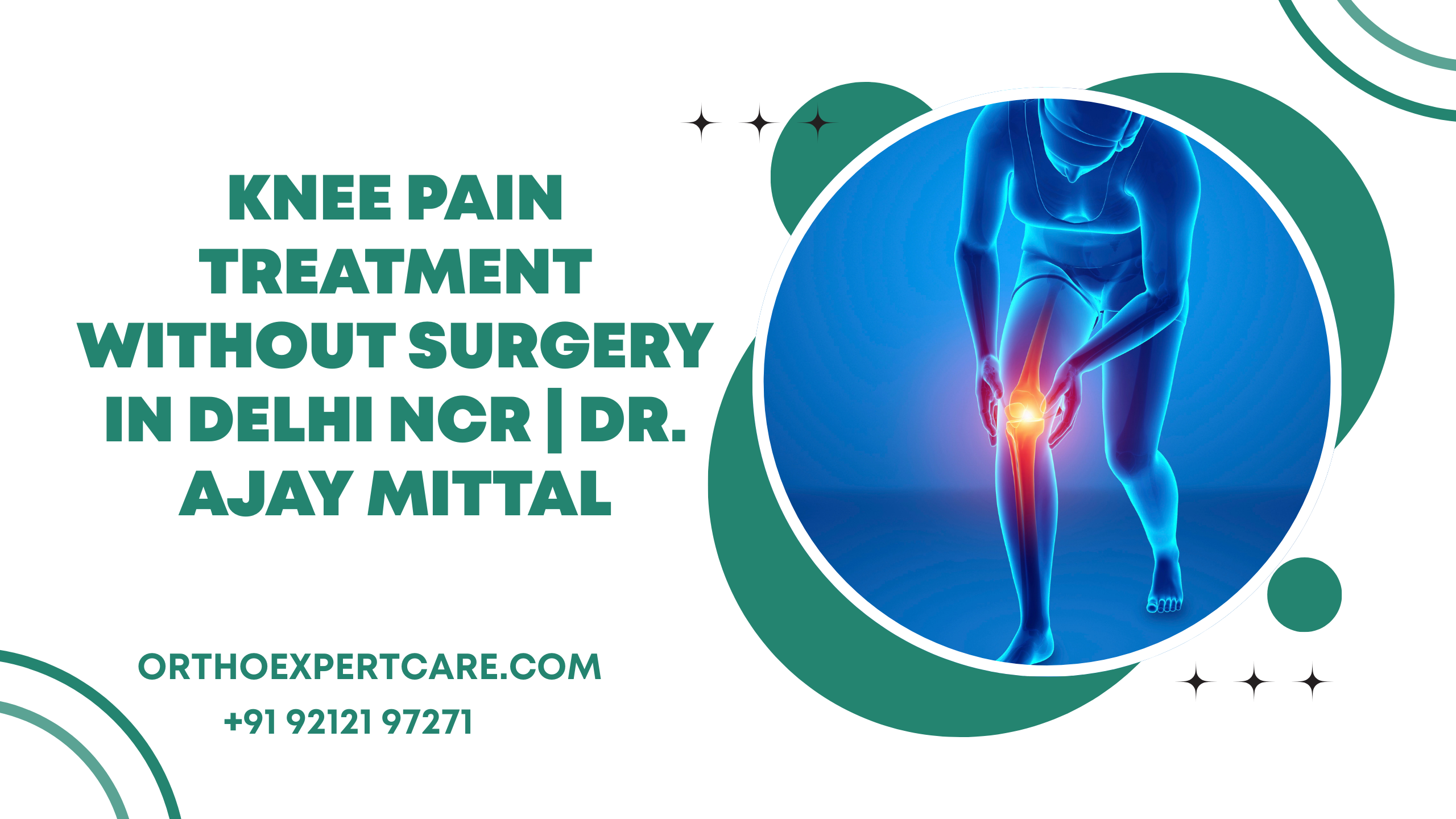  Knee Pain Treatment Without Surgery in Delhi NCR