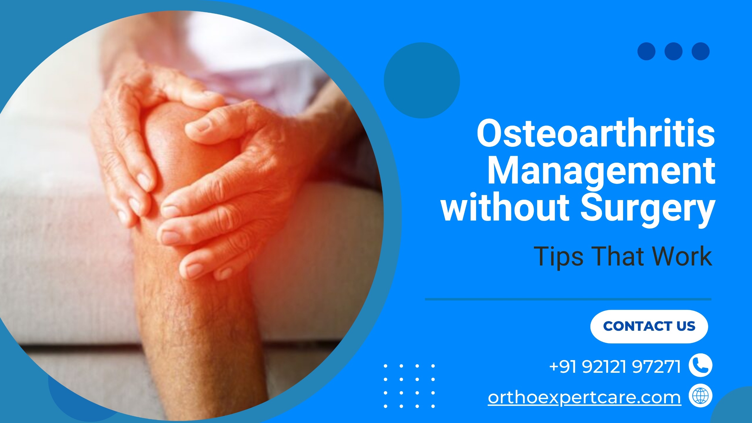 Osteoarthritis Management without Surgery 