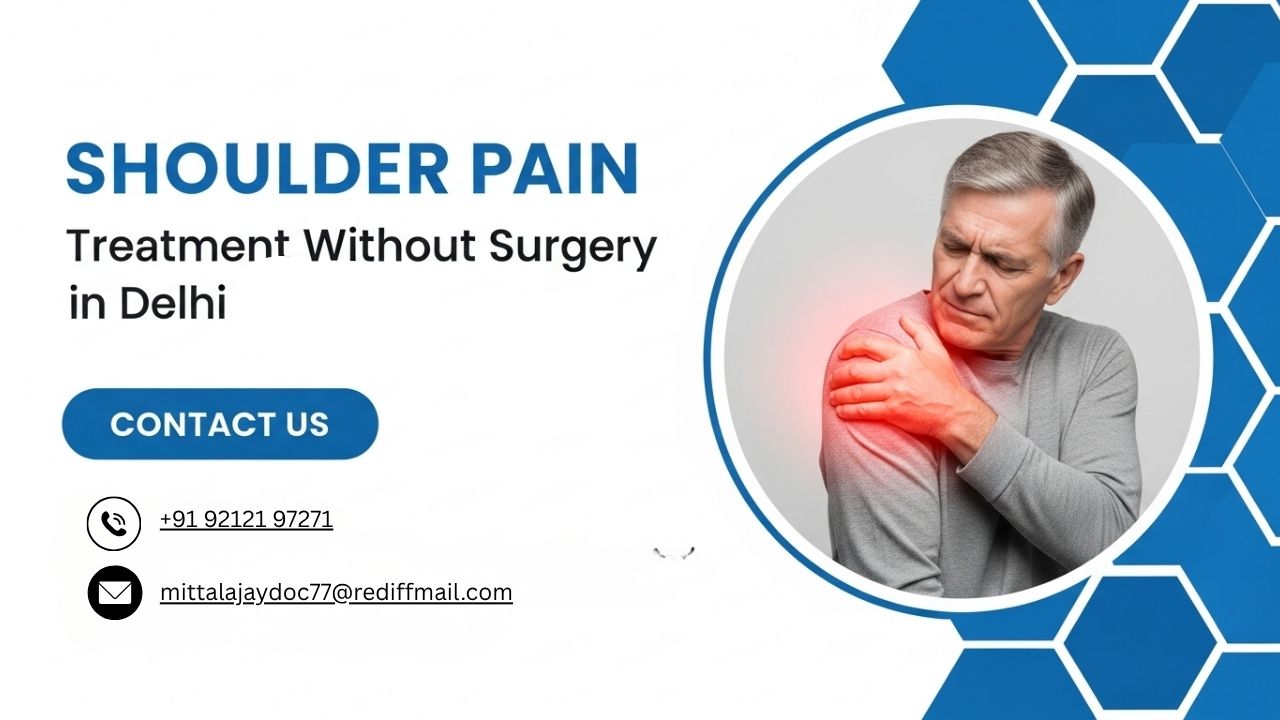 Shoulder Pain Treatment Without Surgery in Delhi: Restore Mobility Fast